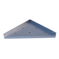 Omnimed SS Corner Mounted Shelving (1.75"HX10"Sides) 301000_B